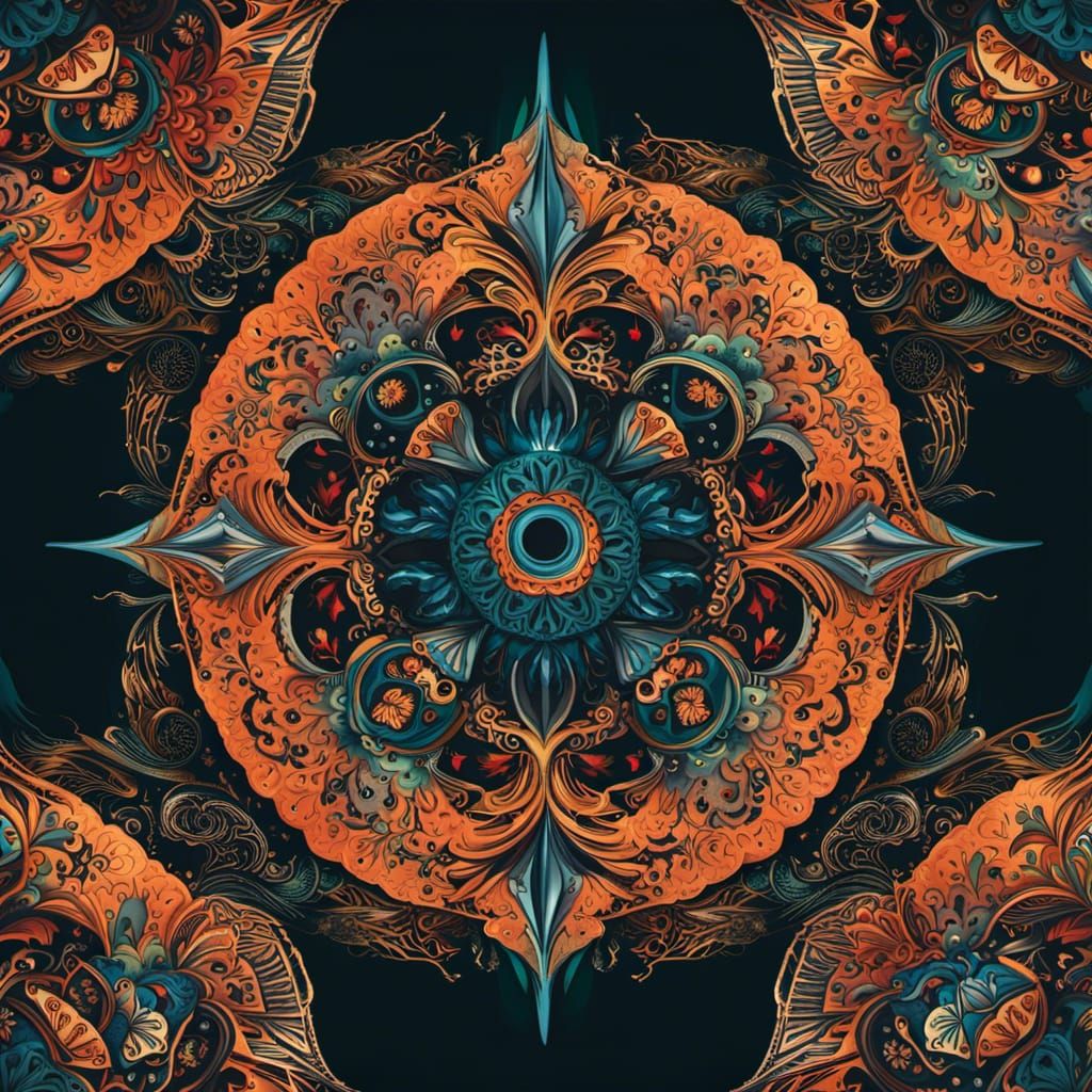 occult mythological imagery horror