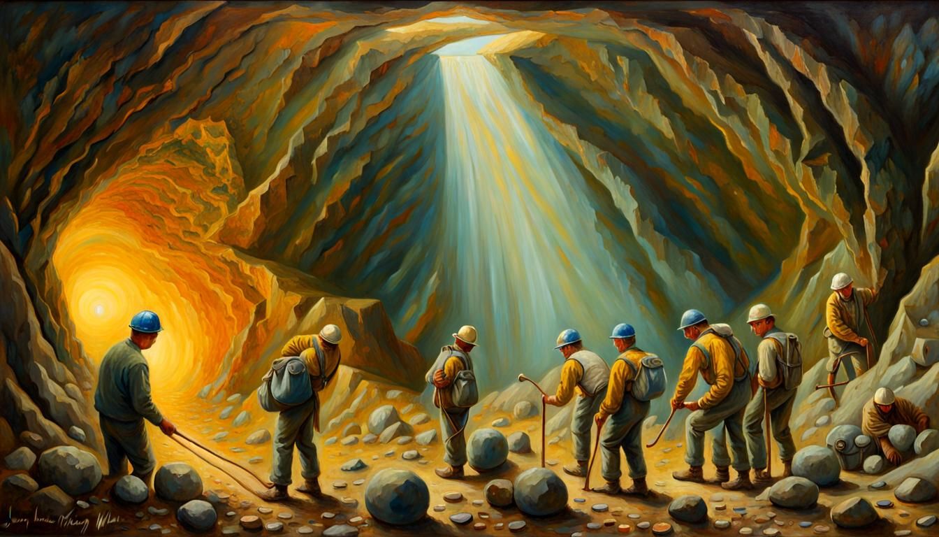 mutant miners in extraterrestrial mine