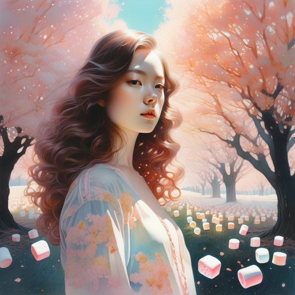 …marshmallow trees…