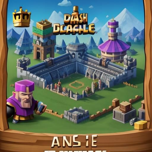 Clash Royale and Clash of Clans Illustration