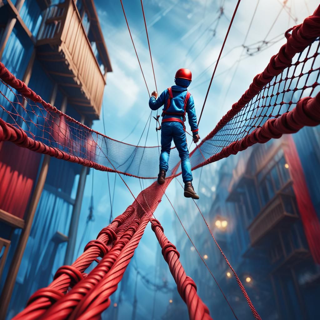 Support Systems. The safety net for circus performers