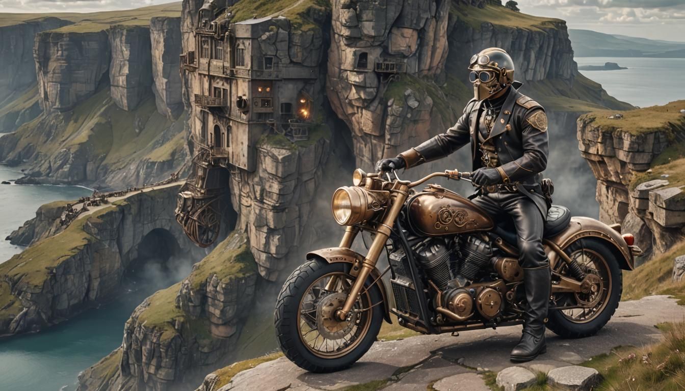 Steampunk rider