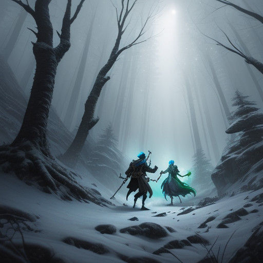 Winter Warriors: Tiny Pixie, Bard, and Alchemist Forge Ahead