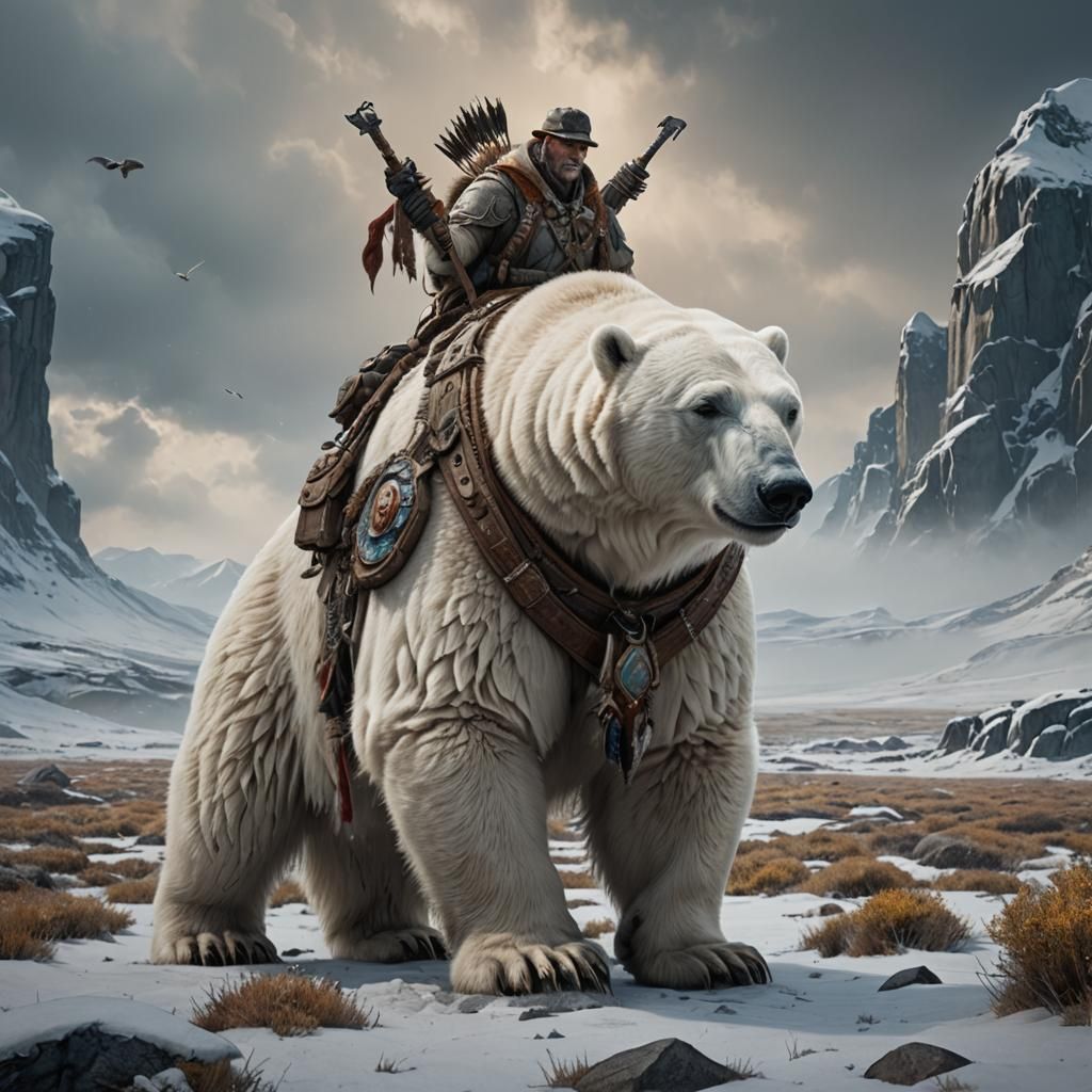 Polar Bear High Plains Hunter Concept Art