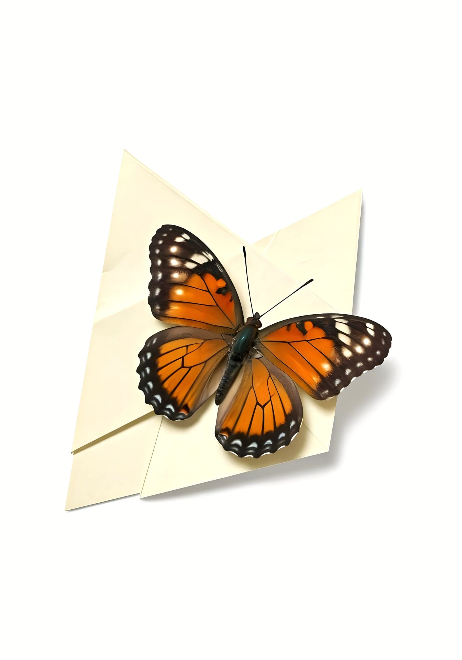 Viceroy Butterfly in Vibrant Ethereal Colors