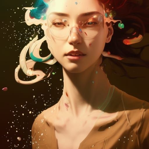 Hyperdetailed Portrait with Dynamic Lighting