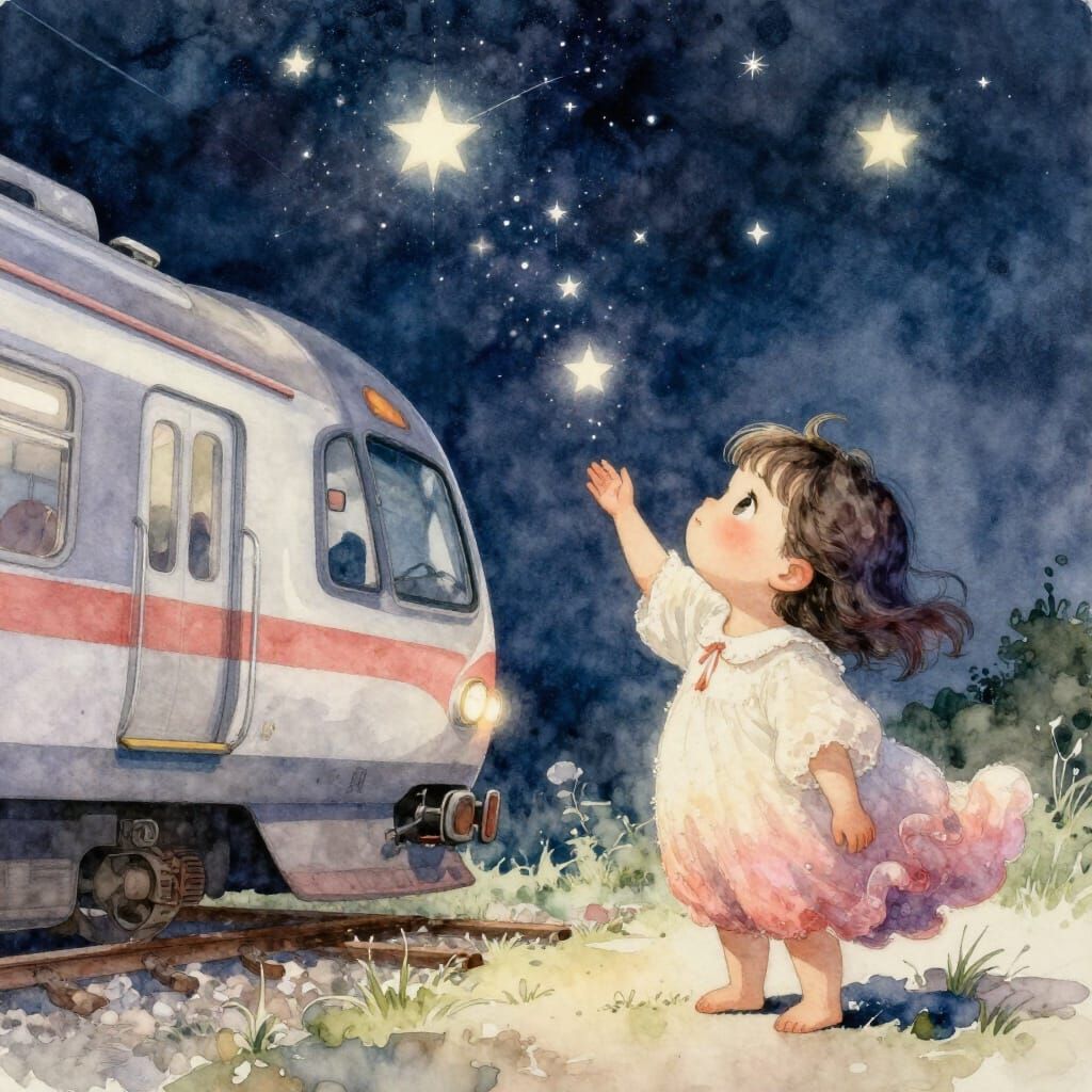 Stars Catching the Midnight Train