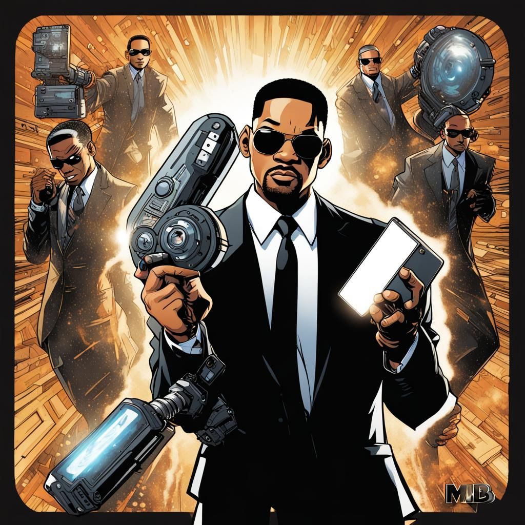 We're the MIB, and this thing ain't a hair-dryer.