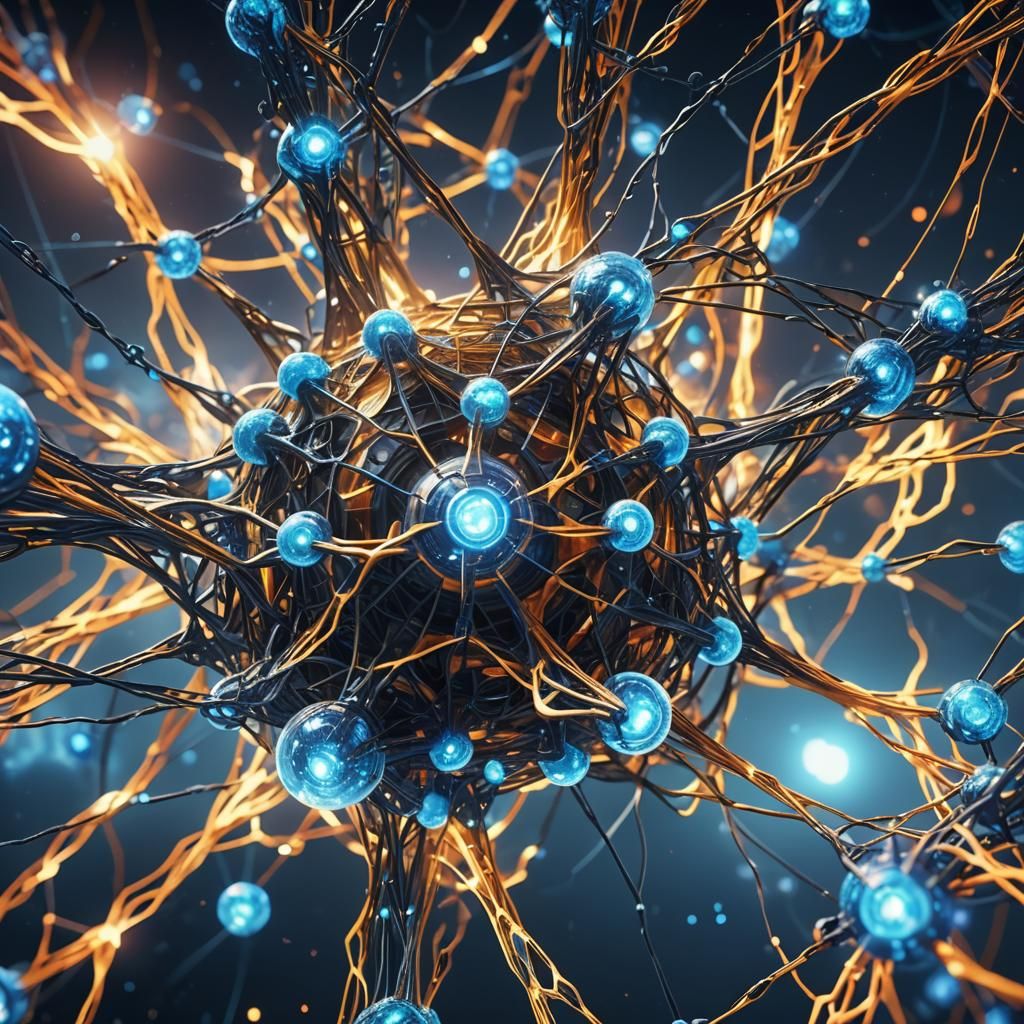 Graphically Intense Quantum Energy Diagram in 3D