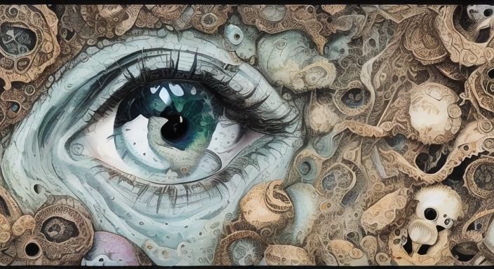 AI Generated Image of a Waterbear