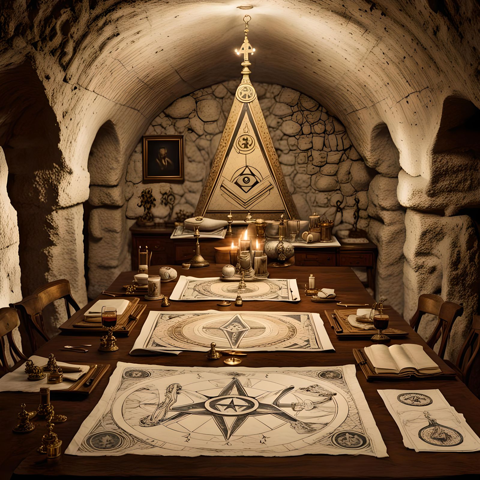Medieval Secret Society Lair