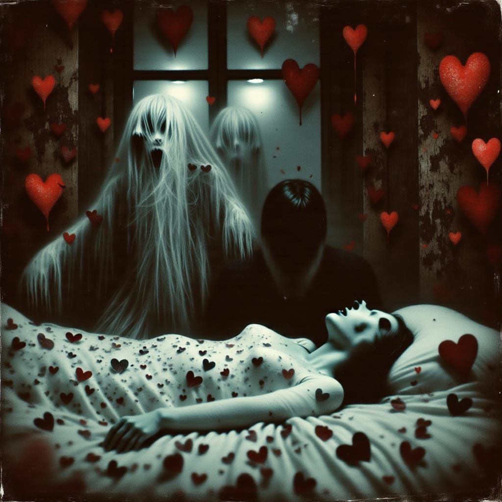 Japanese Ghost Haunts Room of Hearts