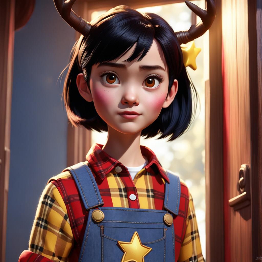 Jessie from Toy Story as Fantasy Concept Art