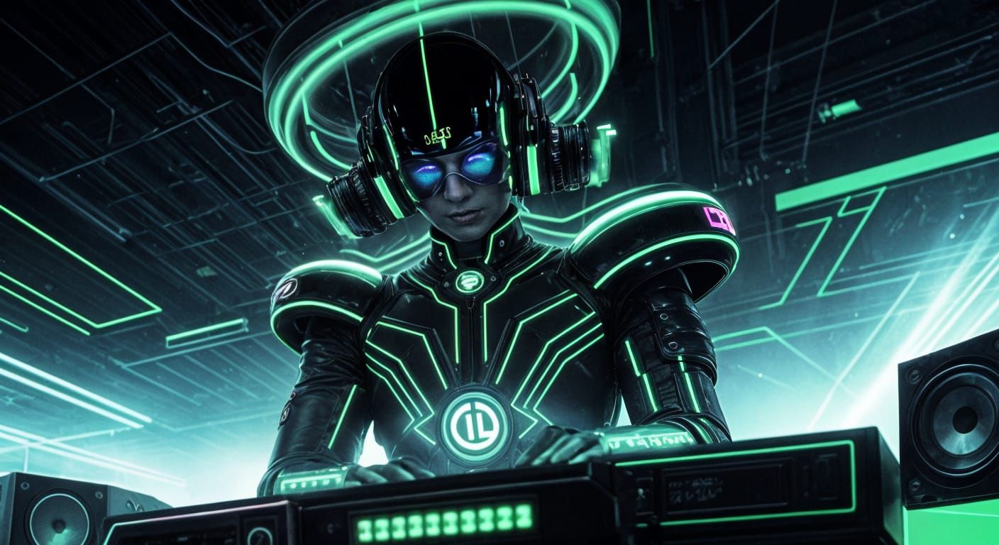 Music Non Stop: Synthetic Sounds and Rhythms