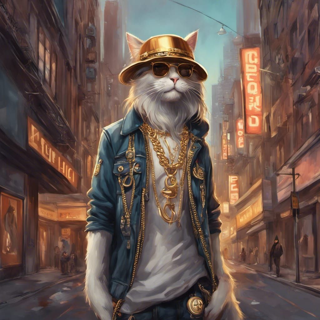 Hip-Hop Cat Rapper in NYC