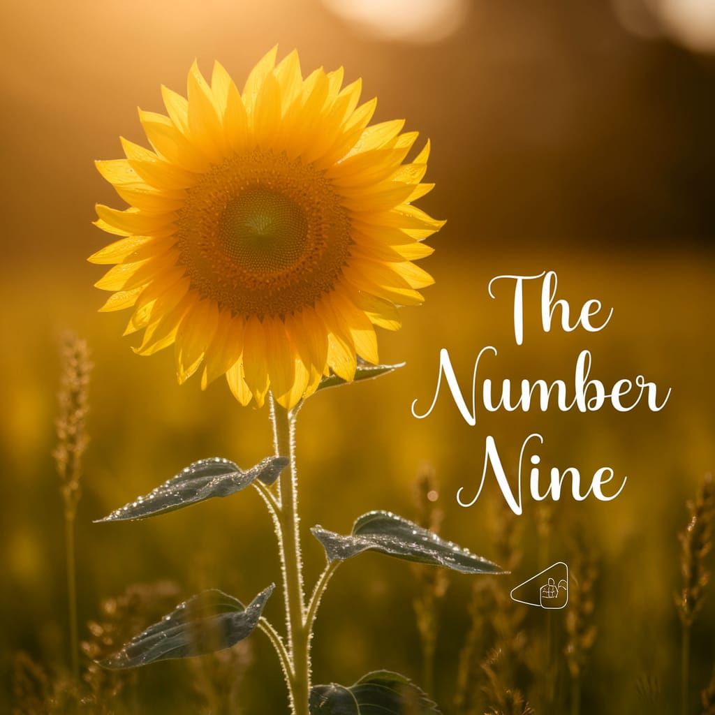 Vibrant Sunflower in Serene Sunlit Meadow Scene