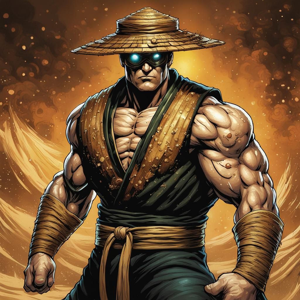 Geras as Sandman: Comic Book Art