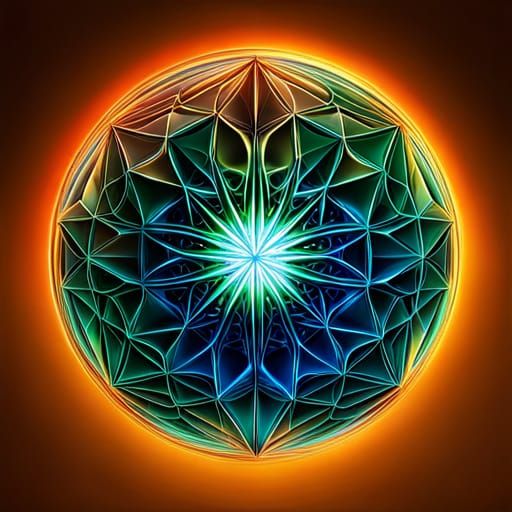 Tesselated Neuronal Network in Circular Mosaic Graph