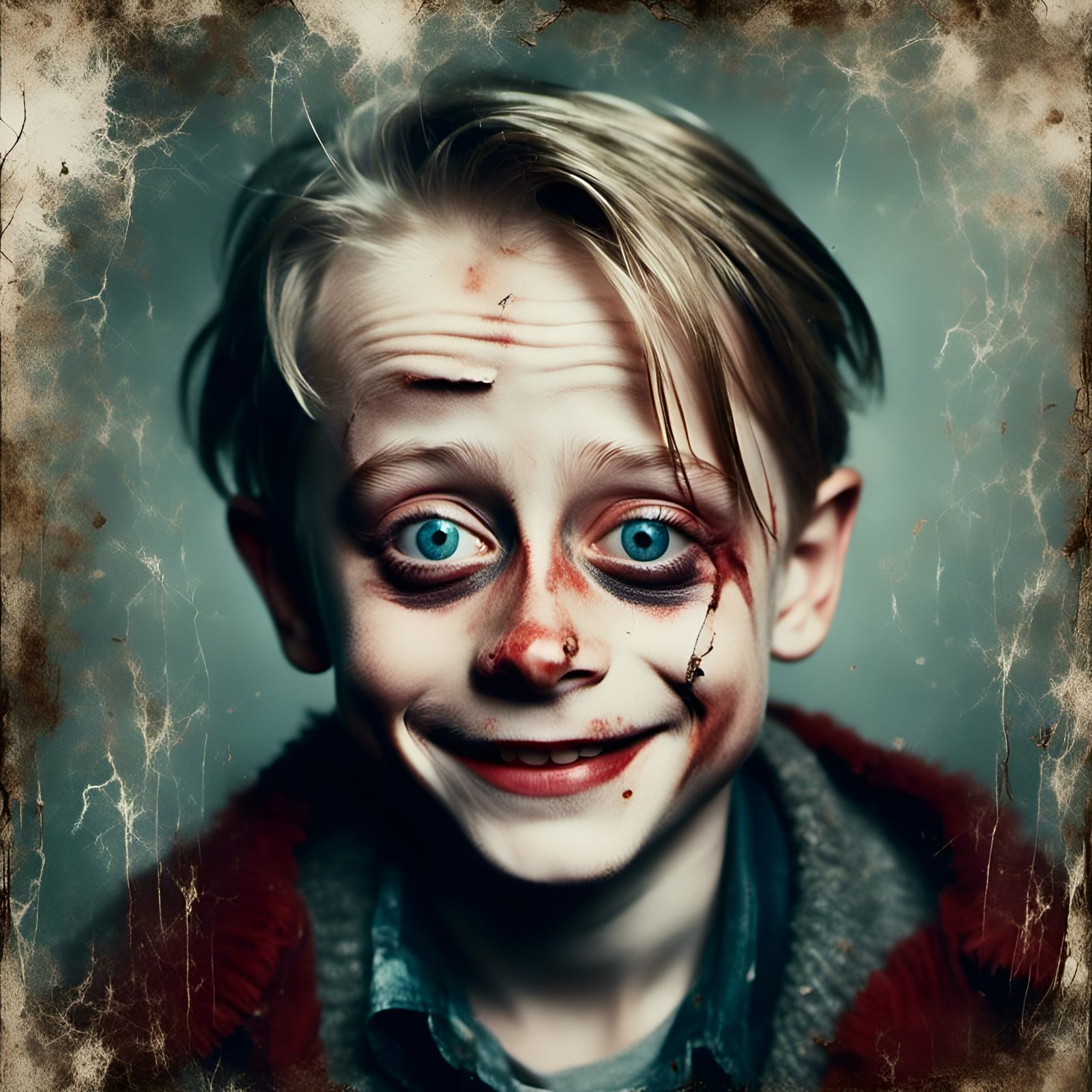 Macaulay Culkin Portrait from Home Alone