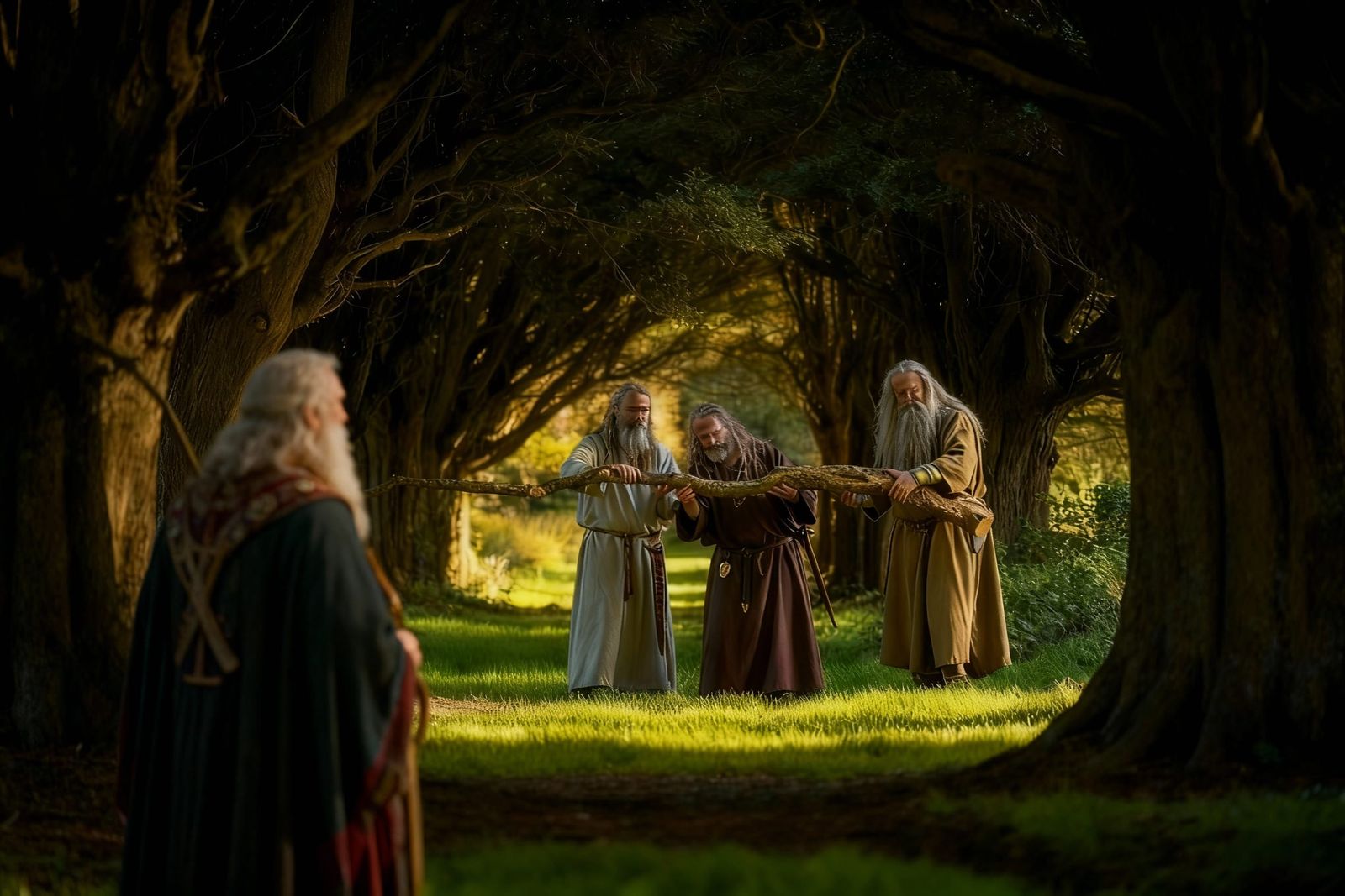 Seeking wood willing to give a new voice to the Sacred Grove...