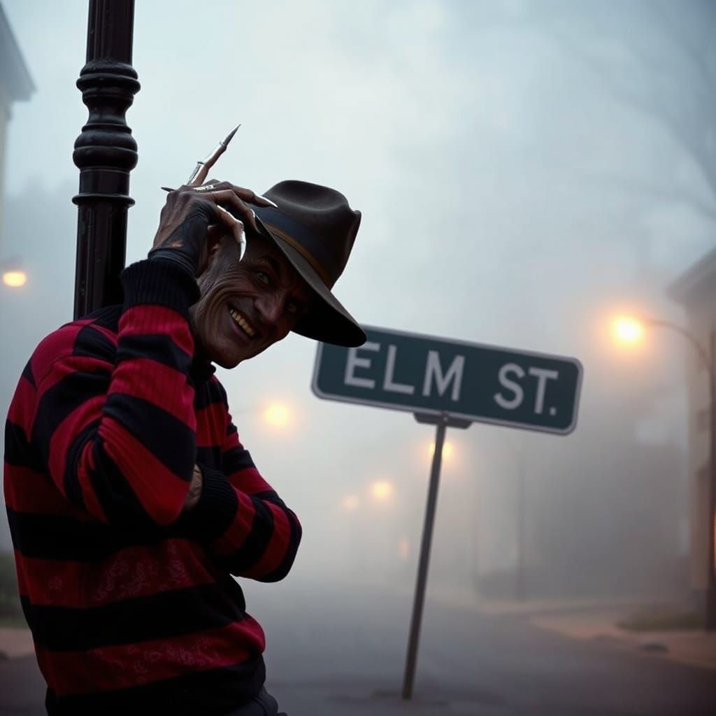 Freddy Krueger on Elm Street: A Wes Craven Nightmare