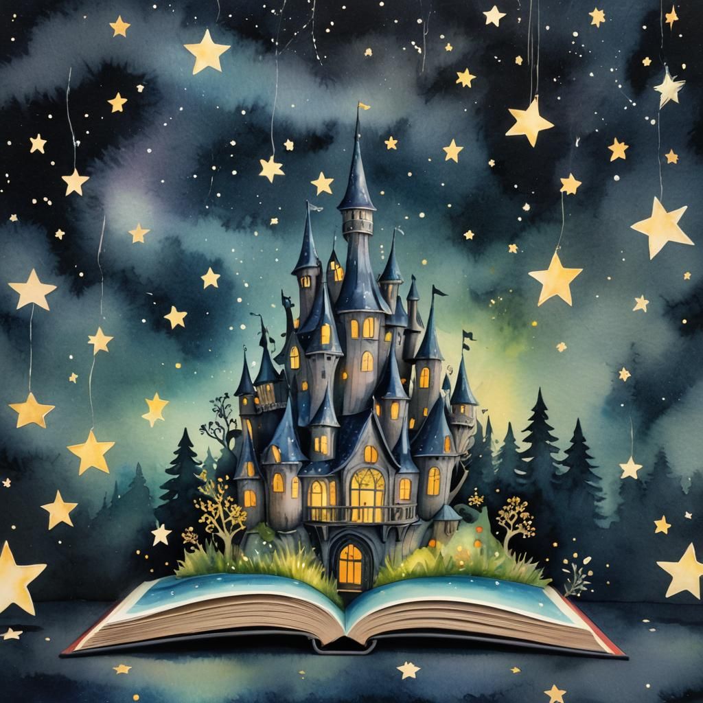 Enchanted castle pop up book.