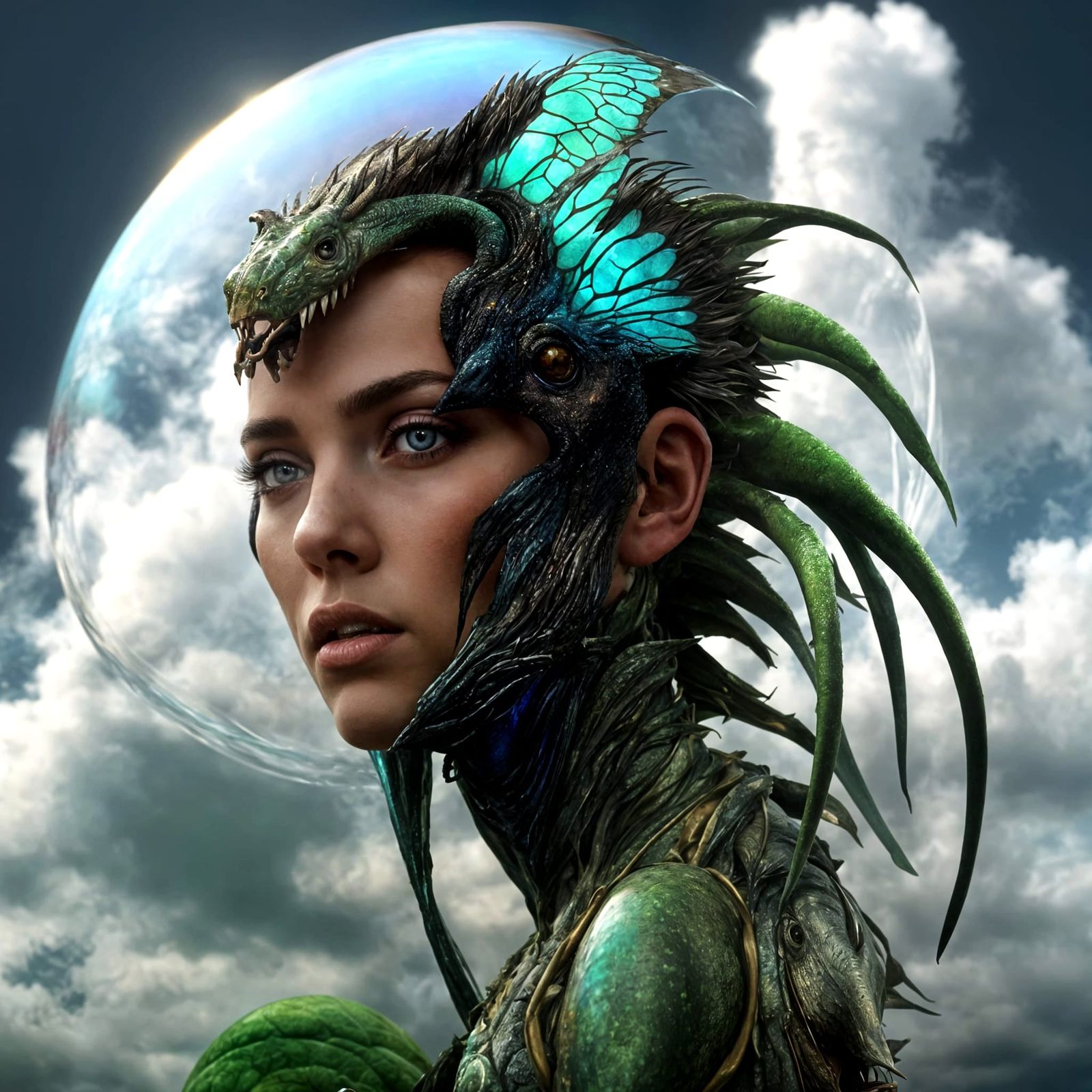 Exotic Alien Creatures in Ultra-Detailed 8K Resolution