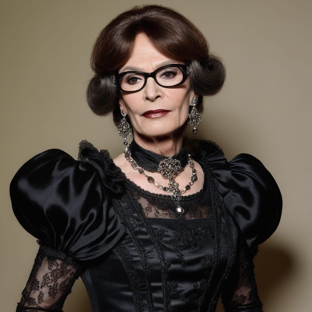 Victorian-Era Gothic Cross-Dresser Attends Brolita Meet