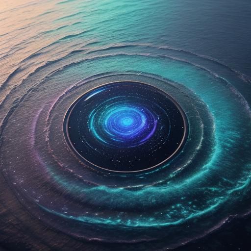 Bioluminescent River: Fantasy Concept Art