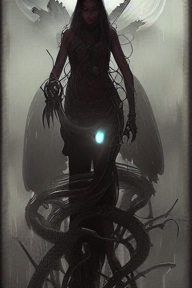 Sinister Spider Goddess of Despair