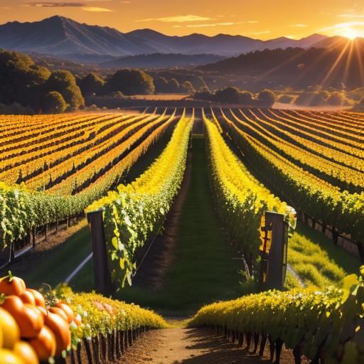 Giant Cockroaches Race Through Tangerine and Wine Landscape