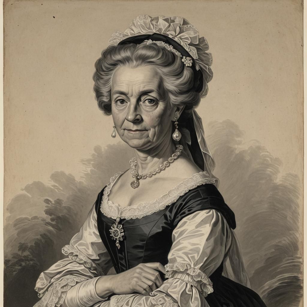 Portrait of Henrietta Nelson, 18th-19th Century Woman