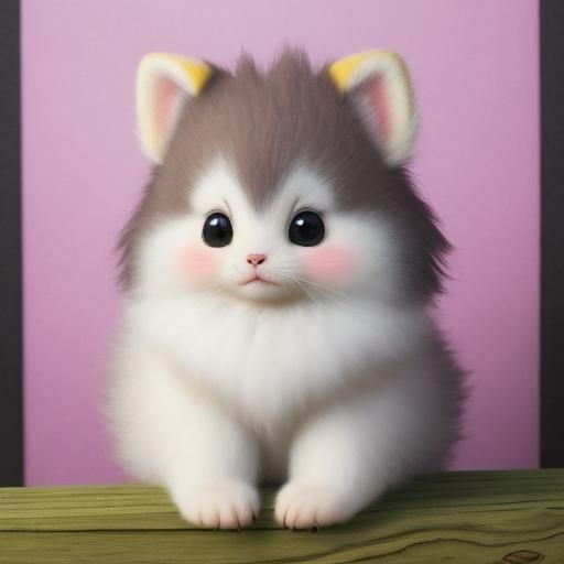 Cute animal  fluffy