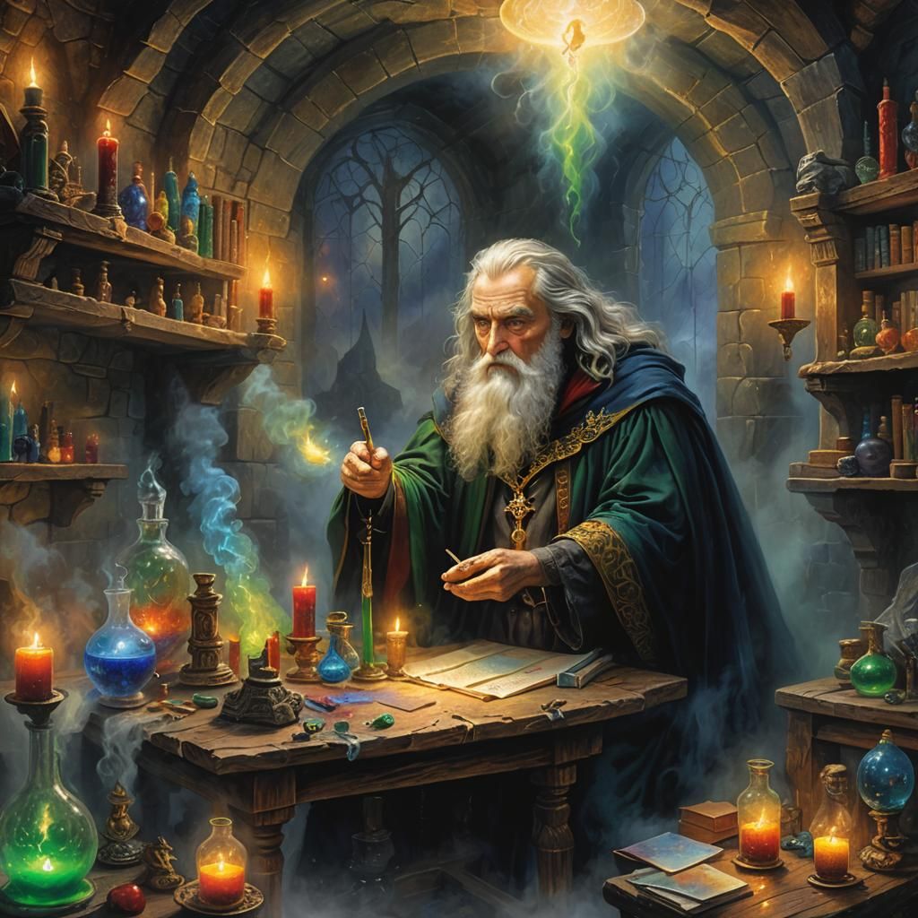 Wizard's Alchemy: Phoenix and Philosopher's Stone