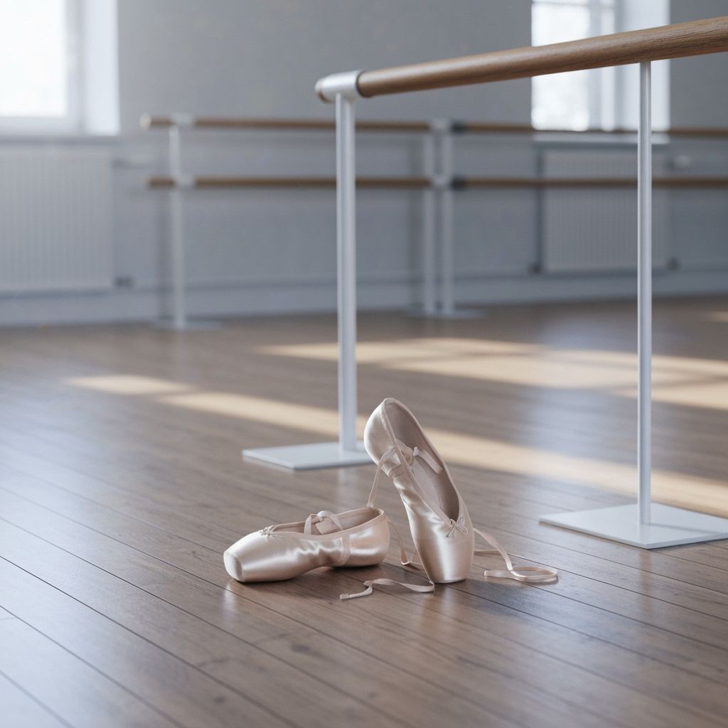 Elegant Ballet Pointe Shoes in Dreamy, Soft Style