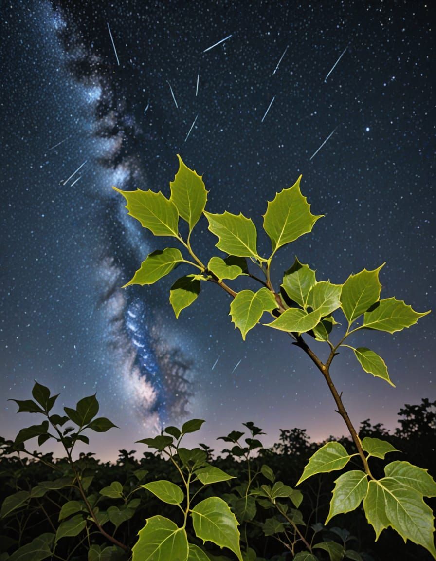 Acid Ivy and Meteor Shower Ice: Opposites Collide