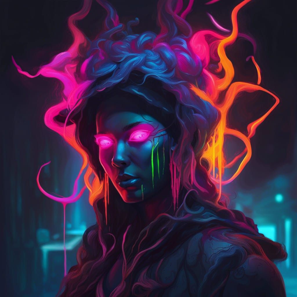 Melting Neon Soul in Sinister Style
