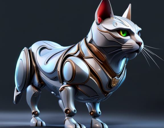 robot cat