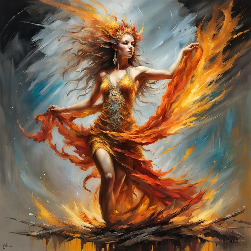 Yellow Fire nymph