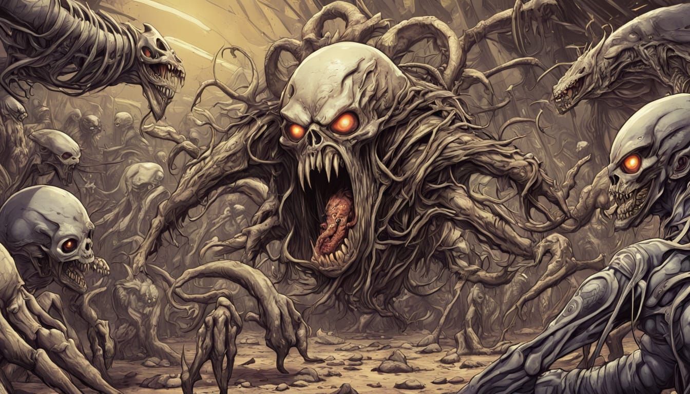 Eldritch Creature Emerges from the Cosmos