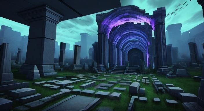 Glitch Necropolis Underworld