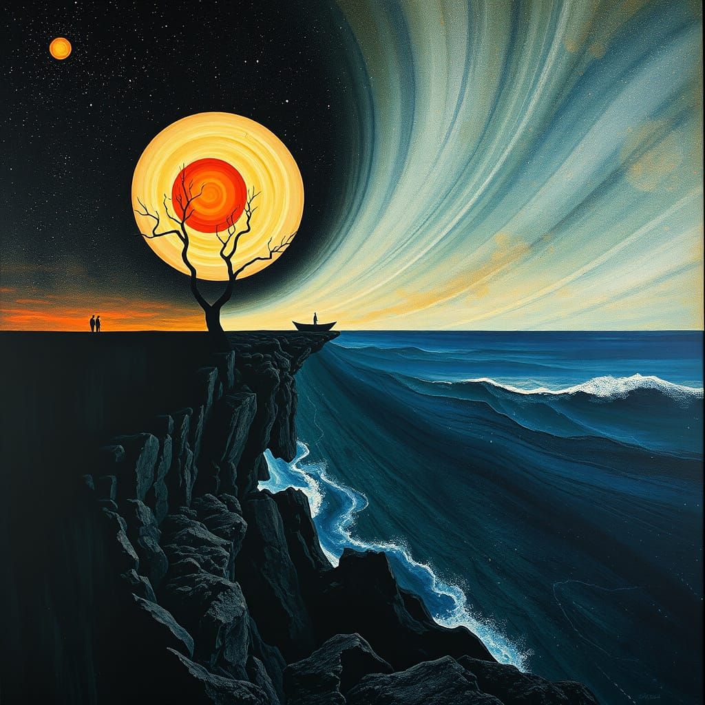 Abstract Worldline Shift: Philosophical and Sublime