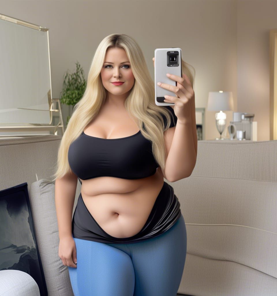 Plus Size Figure Study: Body Positive Portrait