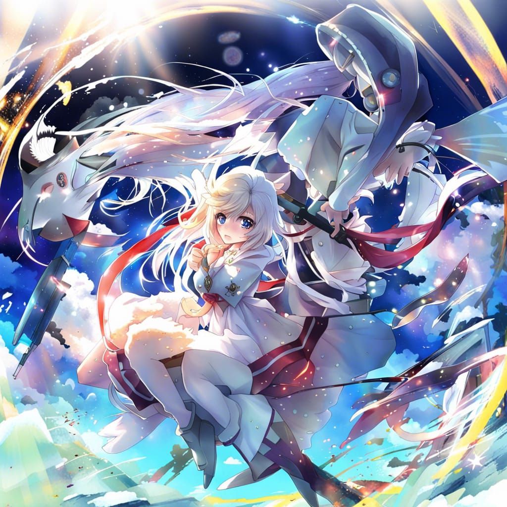 Light Realm Life in Anime Key Visual Style