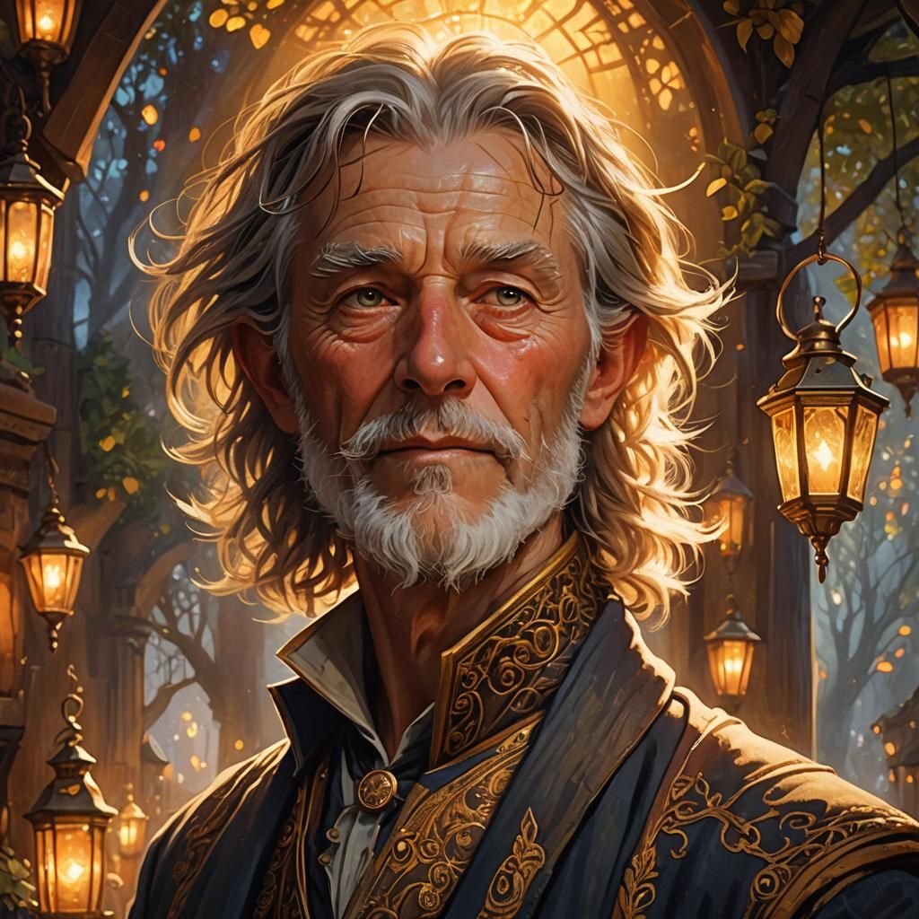 Mister Tom Portrait in Chris Rahn Fantasy Style