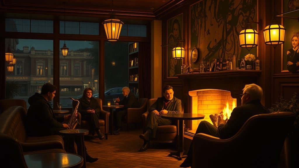 Midnight Conversations by the Fire