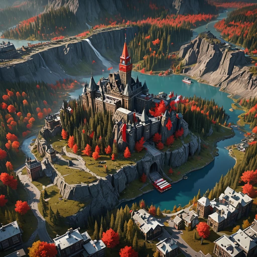 Canada Day 2024 Fantasy Concept Art