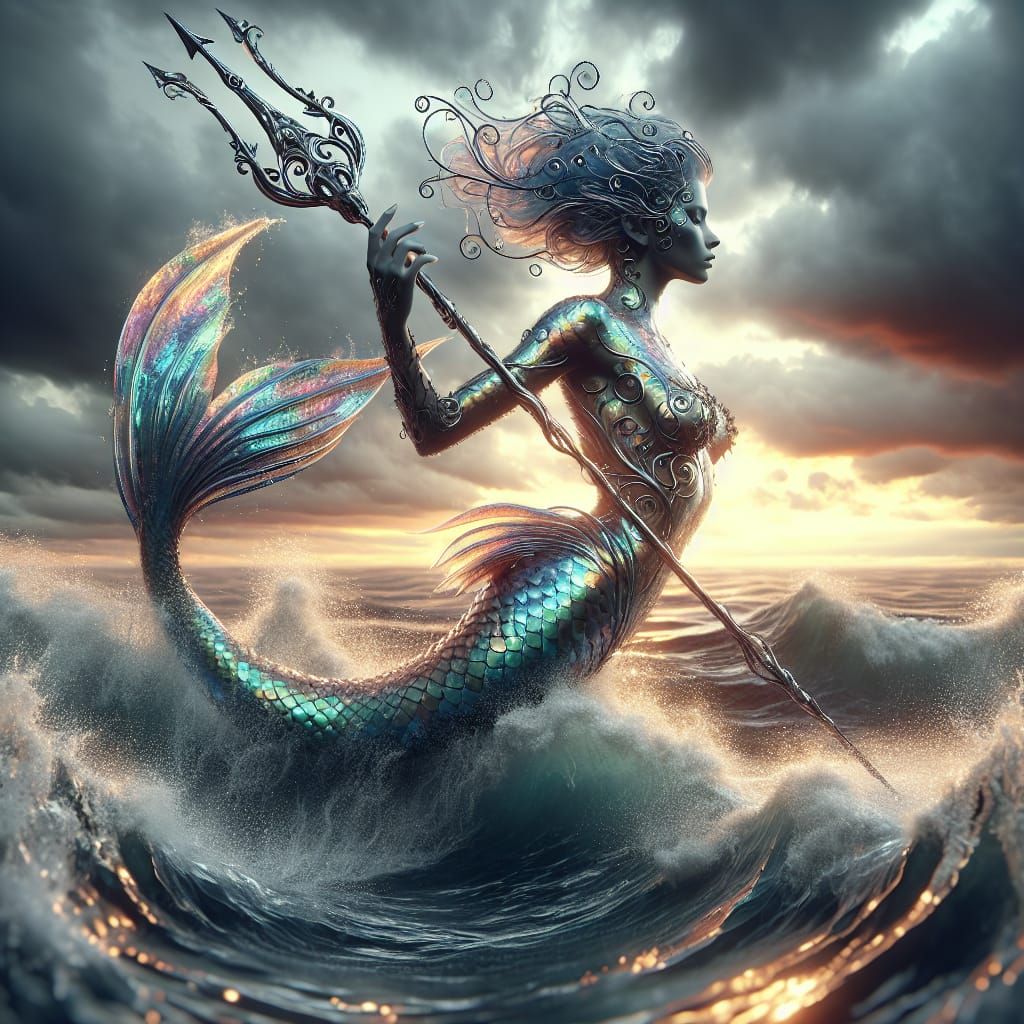 Warrior Mermaid