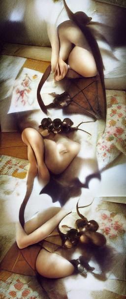 Surreal Succubus in Experimental Anime Style