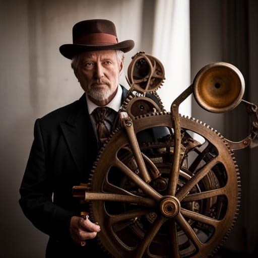 Steampunk Engine Inspired by Texas Radio